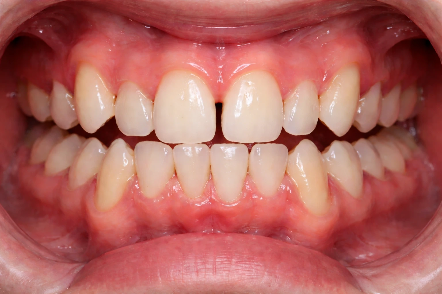 Diastema Before